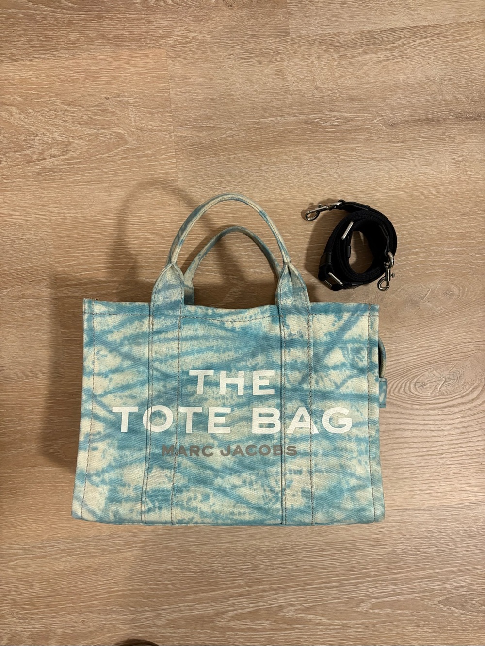 Medium Marc Jacobs Customized The Tote Bag Watercolor Splatter
